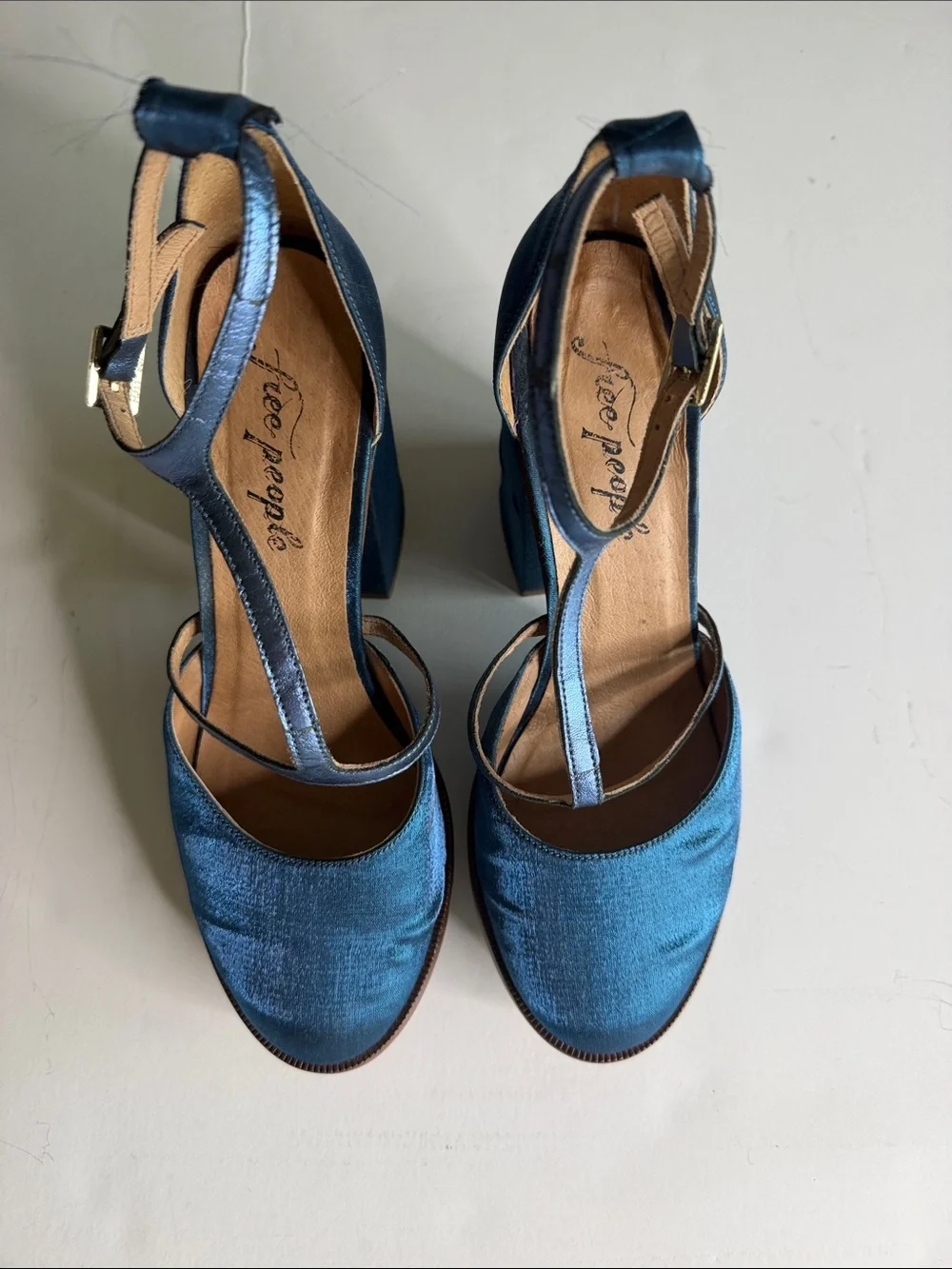 Free People Wythe T-Strap Platform Pumps